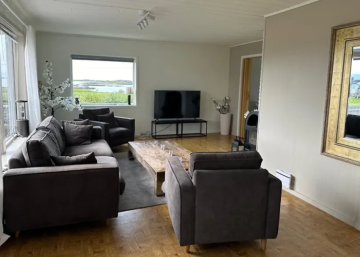 Strandhus Med Panoramautsikt