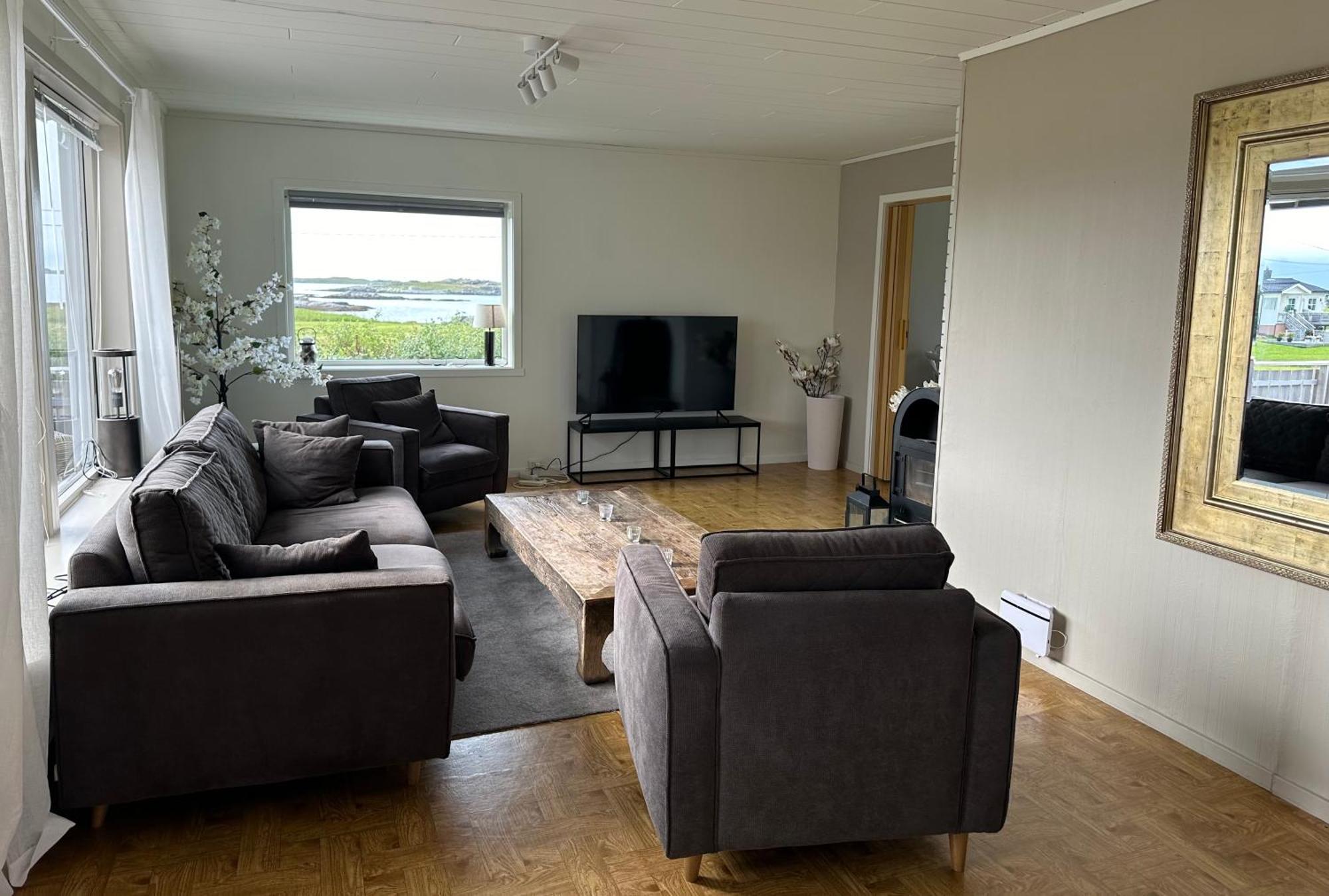 Strandhus Med Panoramautsikt *